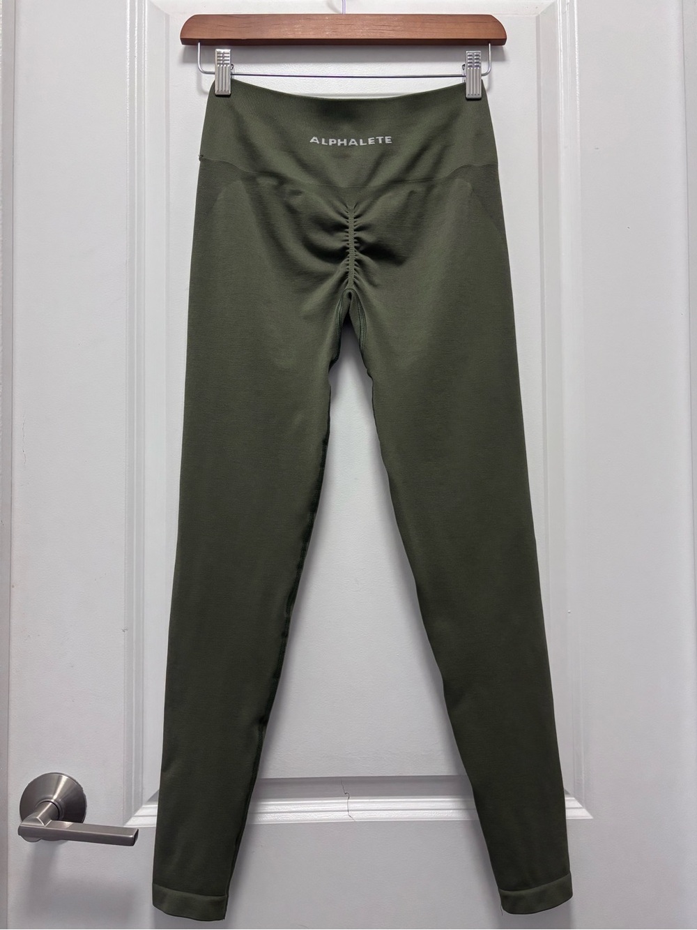 Alphalete Olive Leggings with High Waist